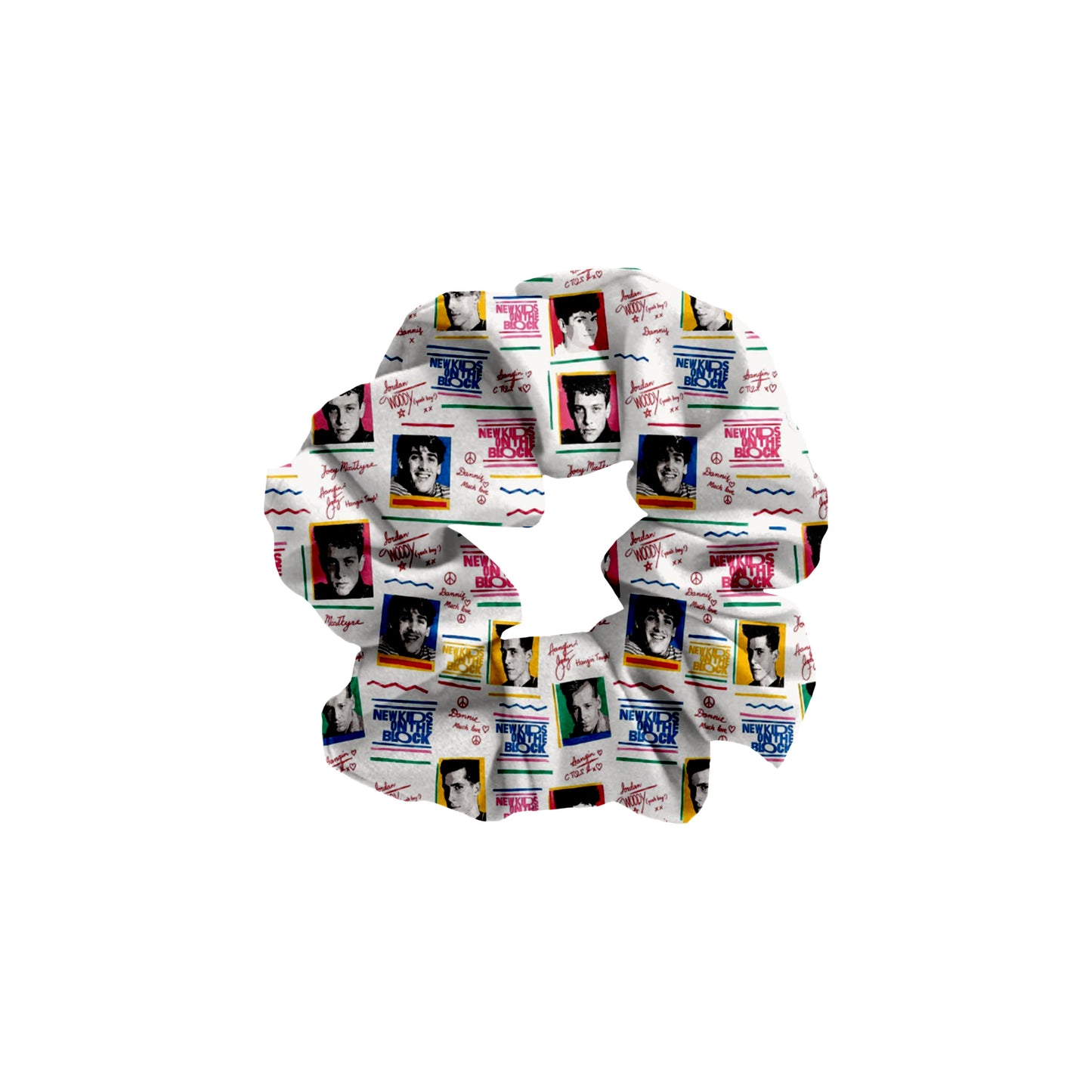 Vintage Drop Bamboo Scrunchies