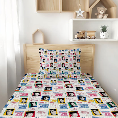 New Kids On The Block Bamboo Twin Sheet & Pillowcase Set