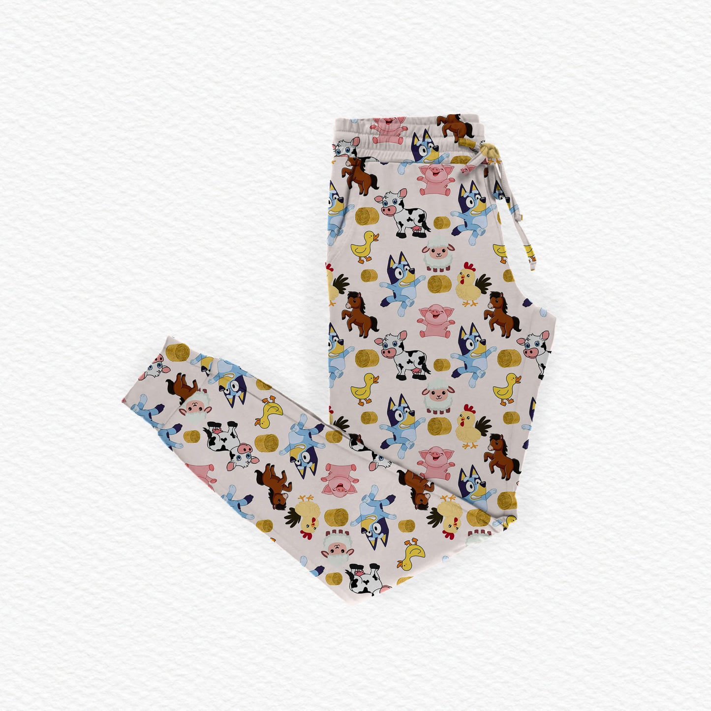 OG Farmer Bluey Bamboo Jogger Style Pants