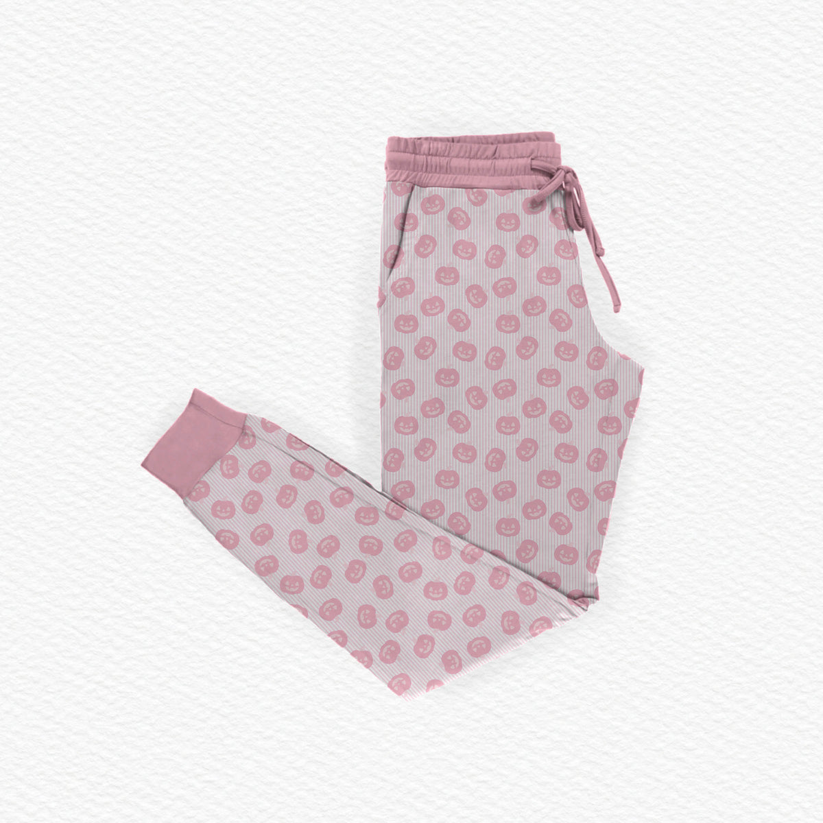 Pretty Little Pumpkins Bamboo Adult Jogger Pants
