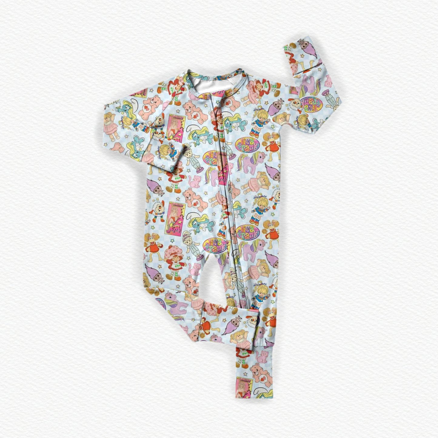 It's Giving Nostalgia Bamboo Zippy Pajamas