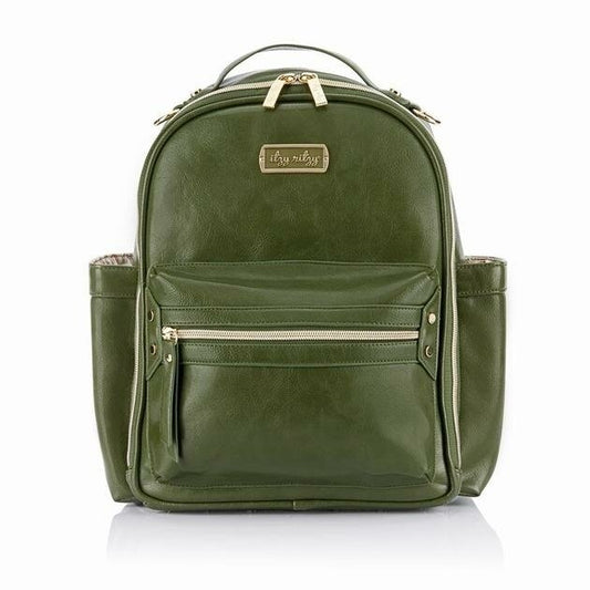 Itzy Ritzy Mini Diaper Bag Boss Backpack- Olive Crew