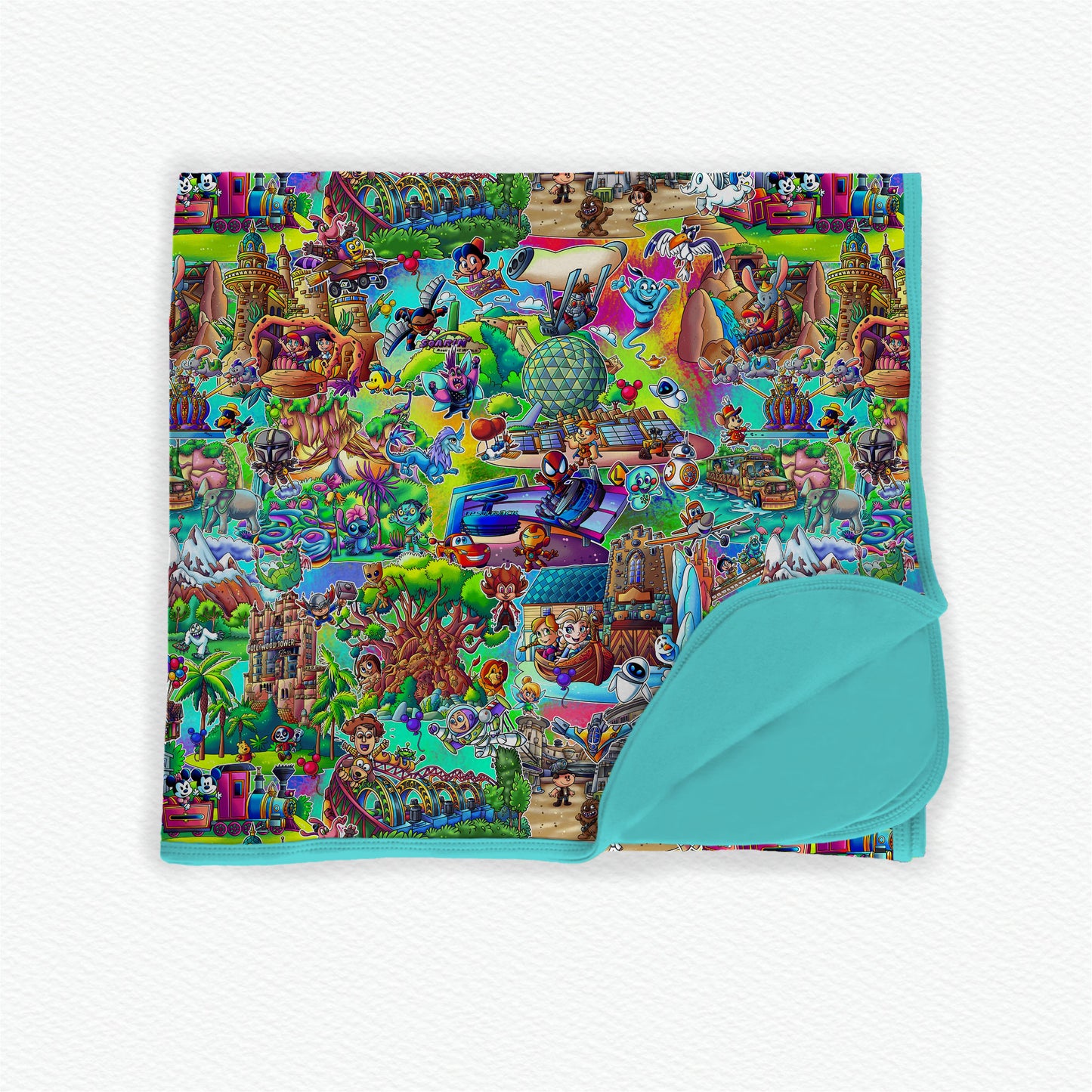 The Park Toons Bamboo Blanket