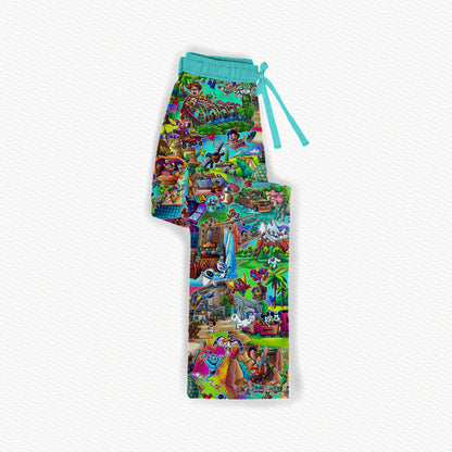 The Park Toons Bamboo Adult Straight Leg Style Pants
