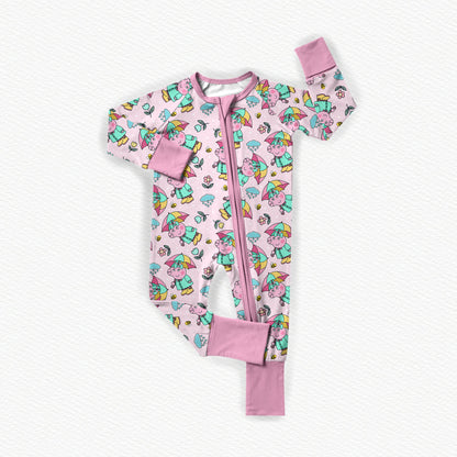 Muddy Puddles Bamboo Zippy Pajamas