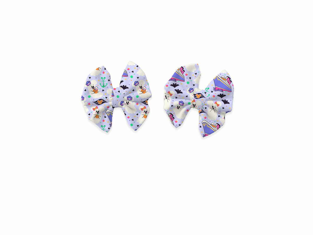 Boo Voyage! Piggy Bows (Set of 2)