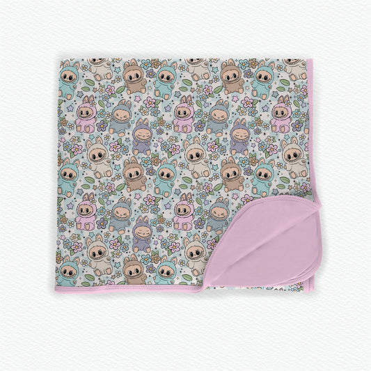 Lychee Berry Triple Layered Bamboo Blanket