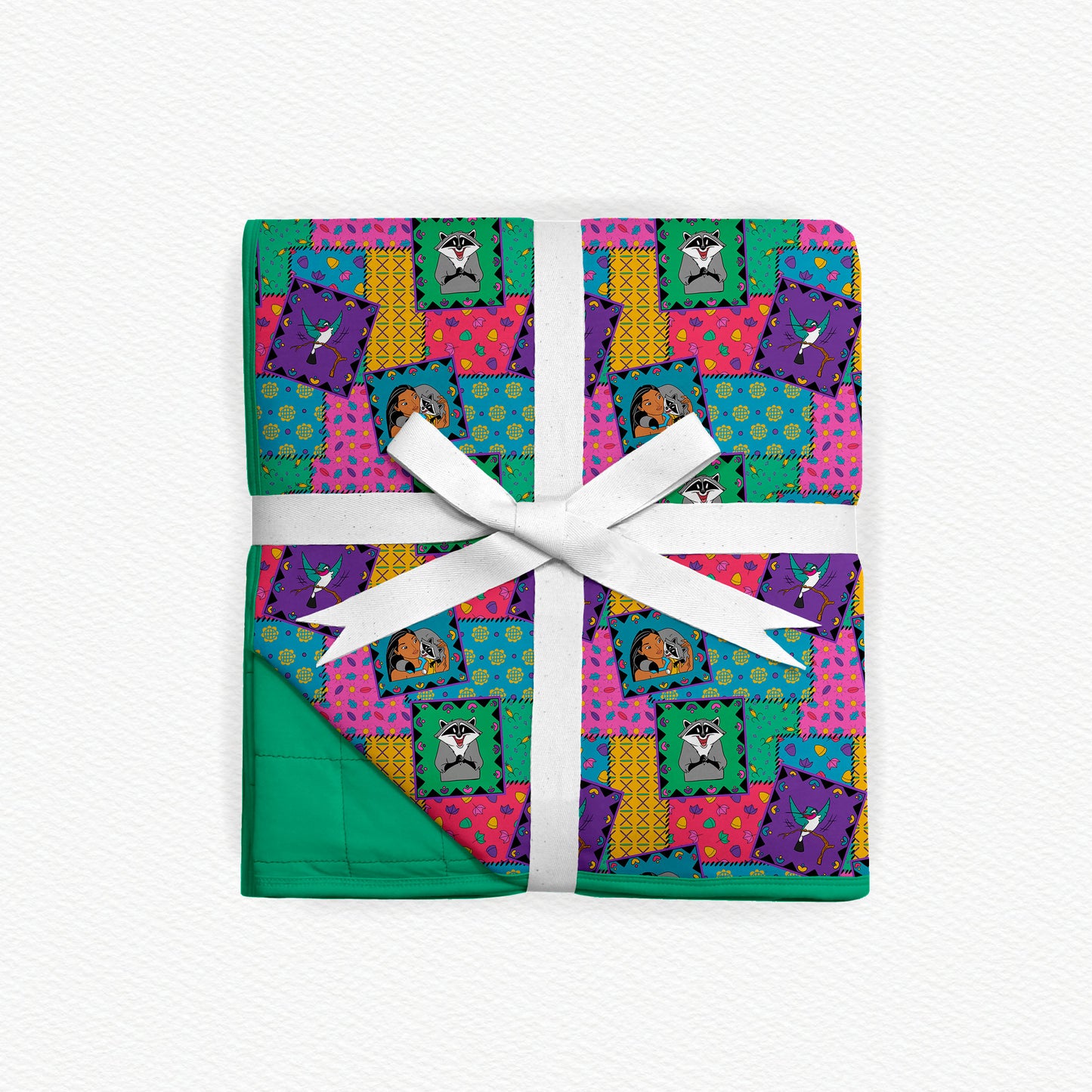 Pocahontas Quilted Bamboo Blanket