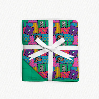 Pocahontas Quilted Bamboo Blanket