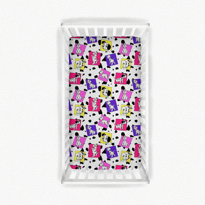 101 Dalmatians Bamboo Crib Sheet