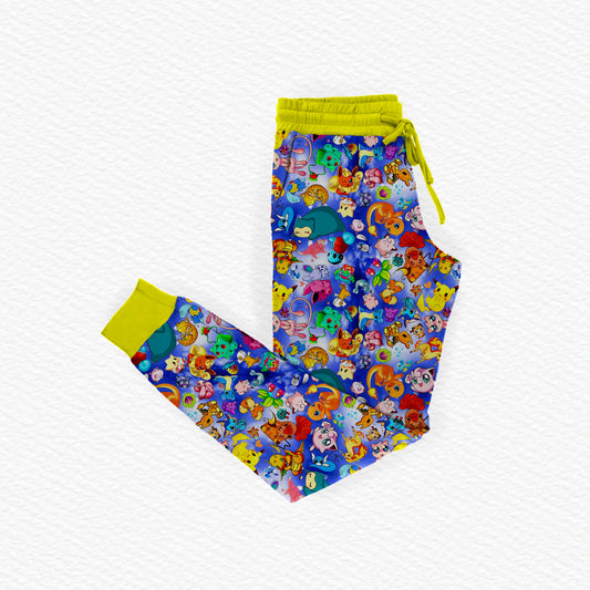 Gotta Catch 'Em All! Bamboo Adult Jogger Style Pants
