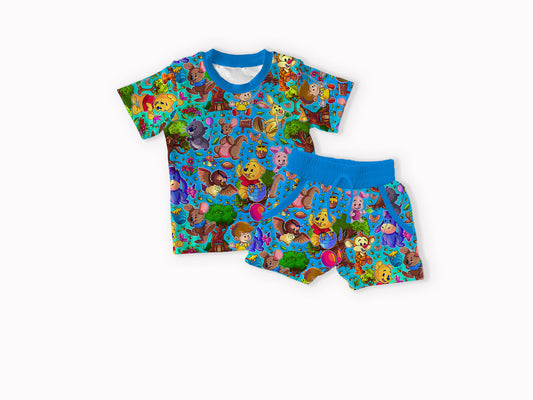 Pooh Toons Bamboo T-shirt & Shorts Set