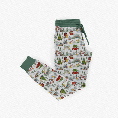 100 Acre Holiday's Bamboo Adult Jogger Pants
