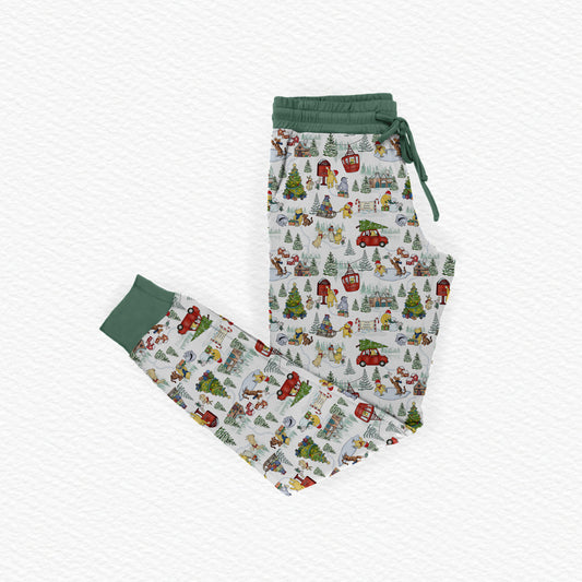 100 Acre Holiday's Bamboo Adult Jogger Pants