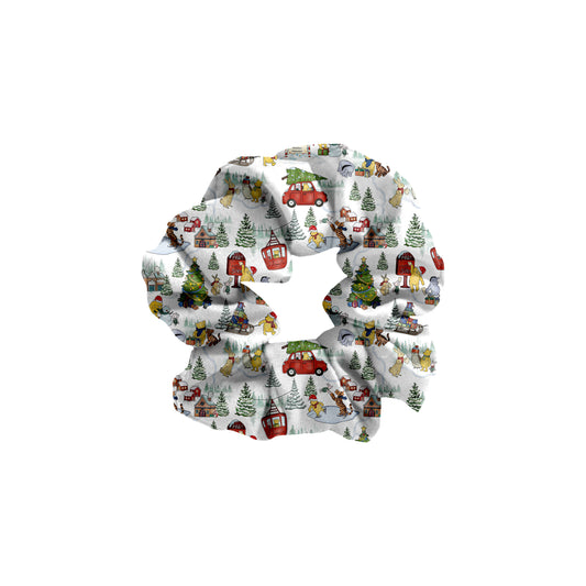 100 Acre Holiday's Bamboo Scrunchie