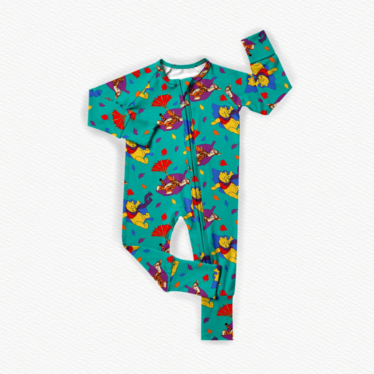 Fall Winnie The Pooh Bamboo Zippy