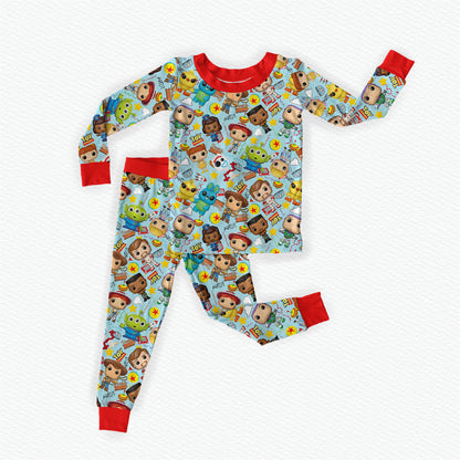 Funko Story Bamboo Long Sleeve Two Piece Pajama Set