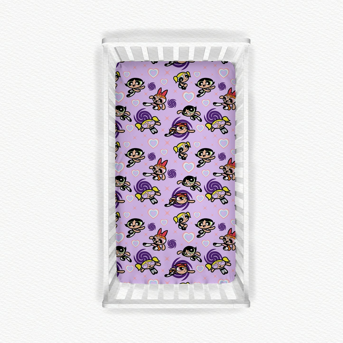 Powerpuff Girls Bamboo Crib Sheet