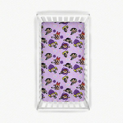 Powerpuff Girls Bamboo Crib Sheet