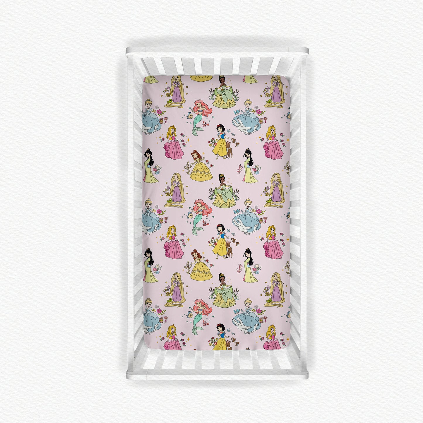 Palace Party Bamboo Crib Sheet