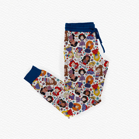 Firework Fairytale Bamboo Adult Jogger Style Pants
