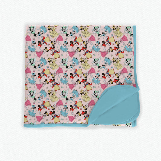 Mouse Fairytale Double Layer 50x50 Bamboo Blanket