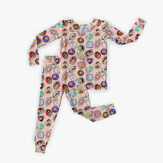 Picture Perfect Bamboo Long Sleeve & Pants Two Piece Pajama Set