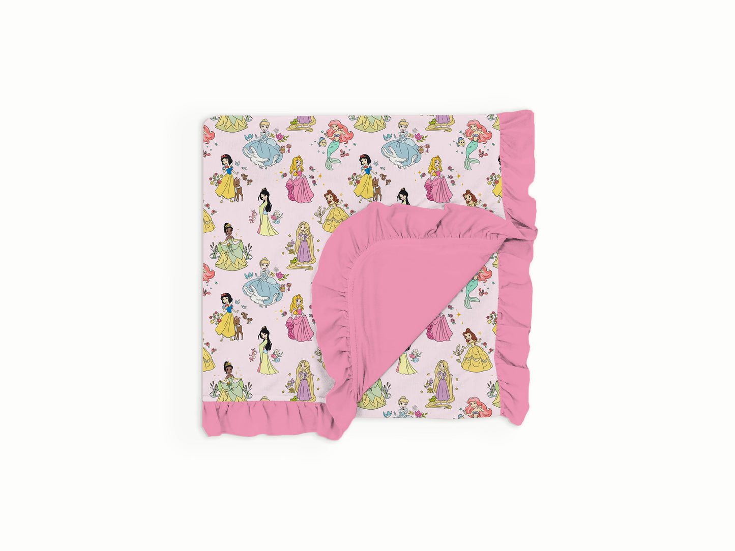 Palace Party Ruffle Bamboo Blanket