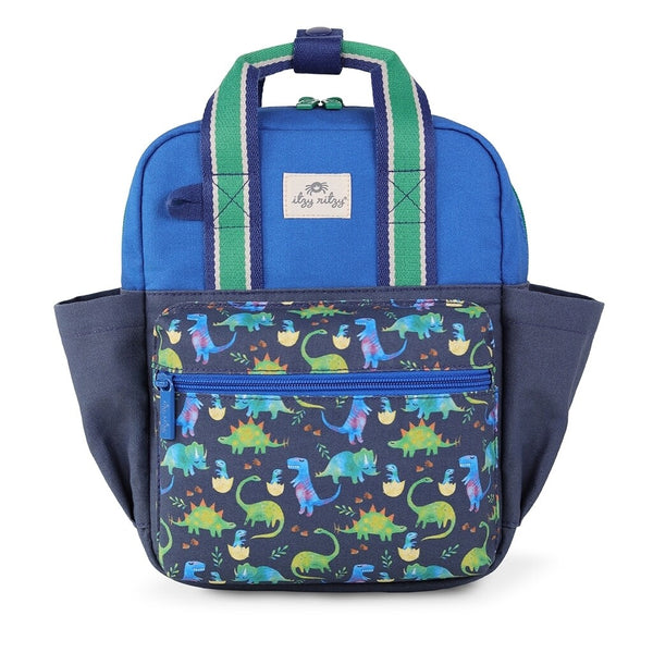 Itzy Bitzy Backpack - Raining Dinos – Little Britches Children's