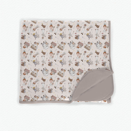 Little Chef Double Layered Bamboo Blanket