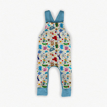 Read Mo' Books Bamboo Overalls