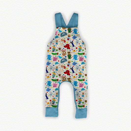 Read Mo' Books Bamboo Overalls
