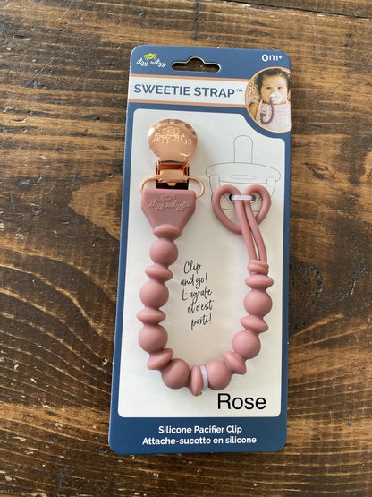 Itzy Ritzy Sweetie Strap - Pacifier Clip