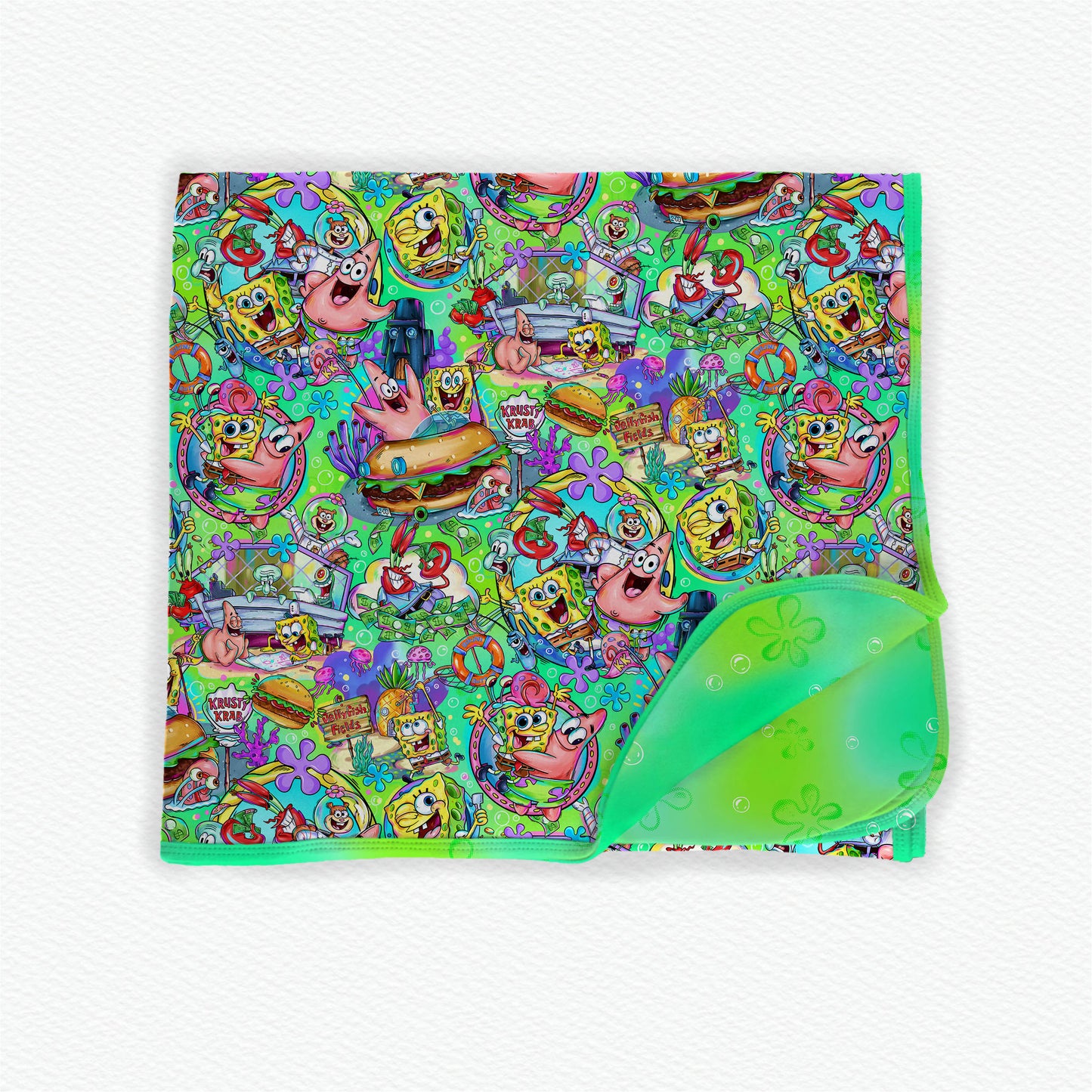 F Is For Friends Double Layered Bamboo Blanket