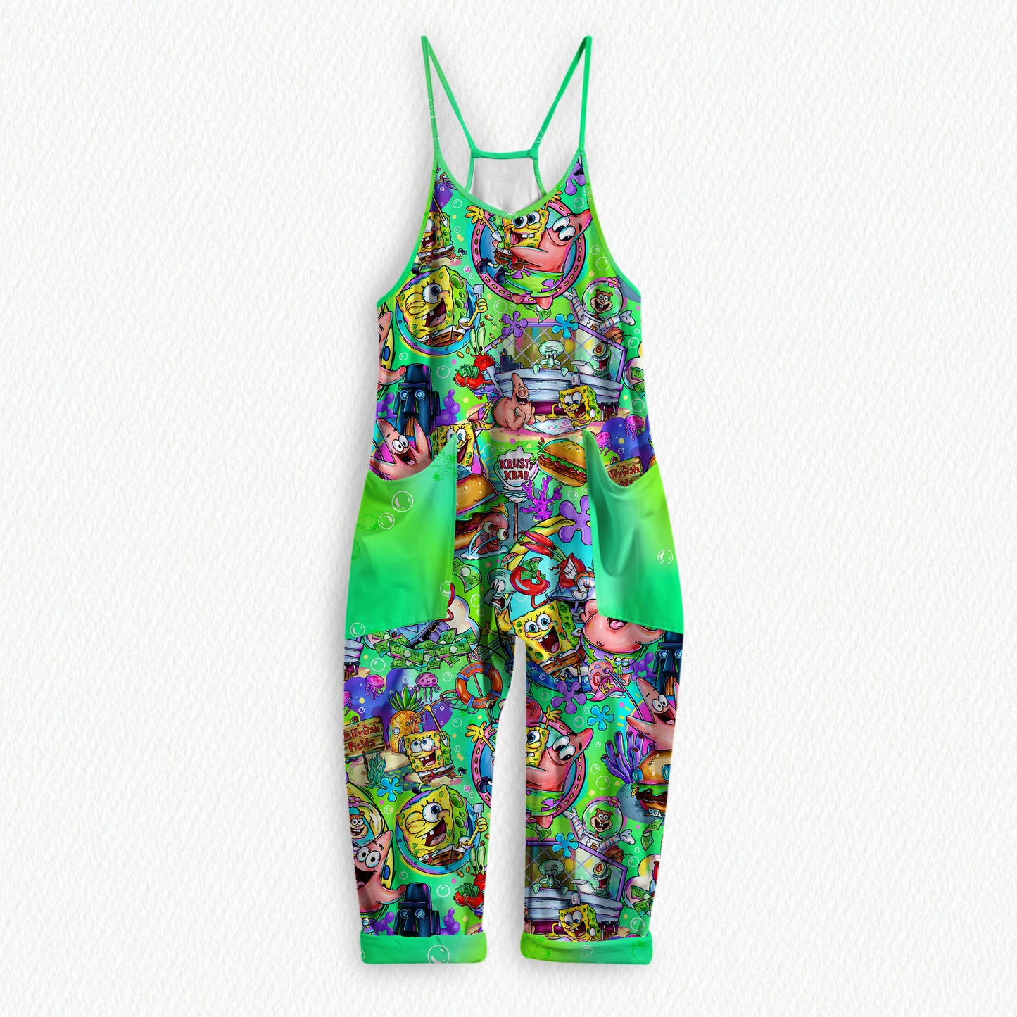 F Is For Friends Bamboo Youth Cozy Tank Romper