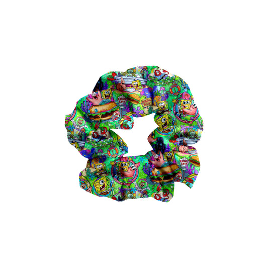 F Is For Friends Bamboo Scrunchie