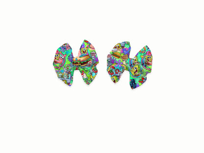 F Is For Friends Piggy Bows (Set of 2)