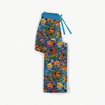 Scooby Toons Bamboo Adult Straight Leg Style Pants