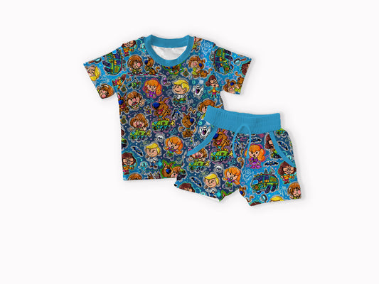 Scooby Toons Bamboo T-shirt & Shorts Set
