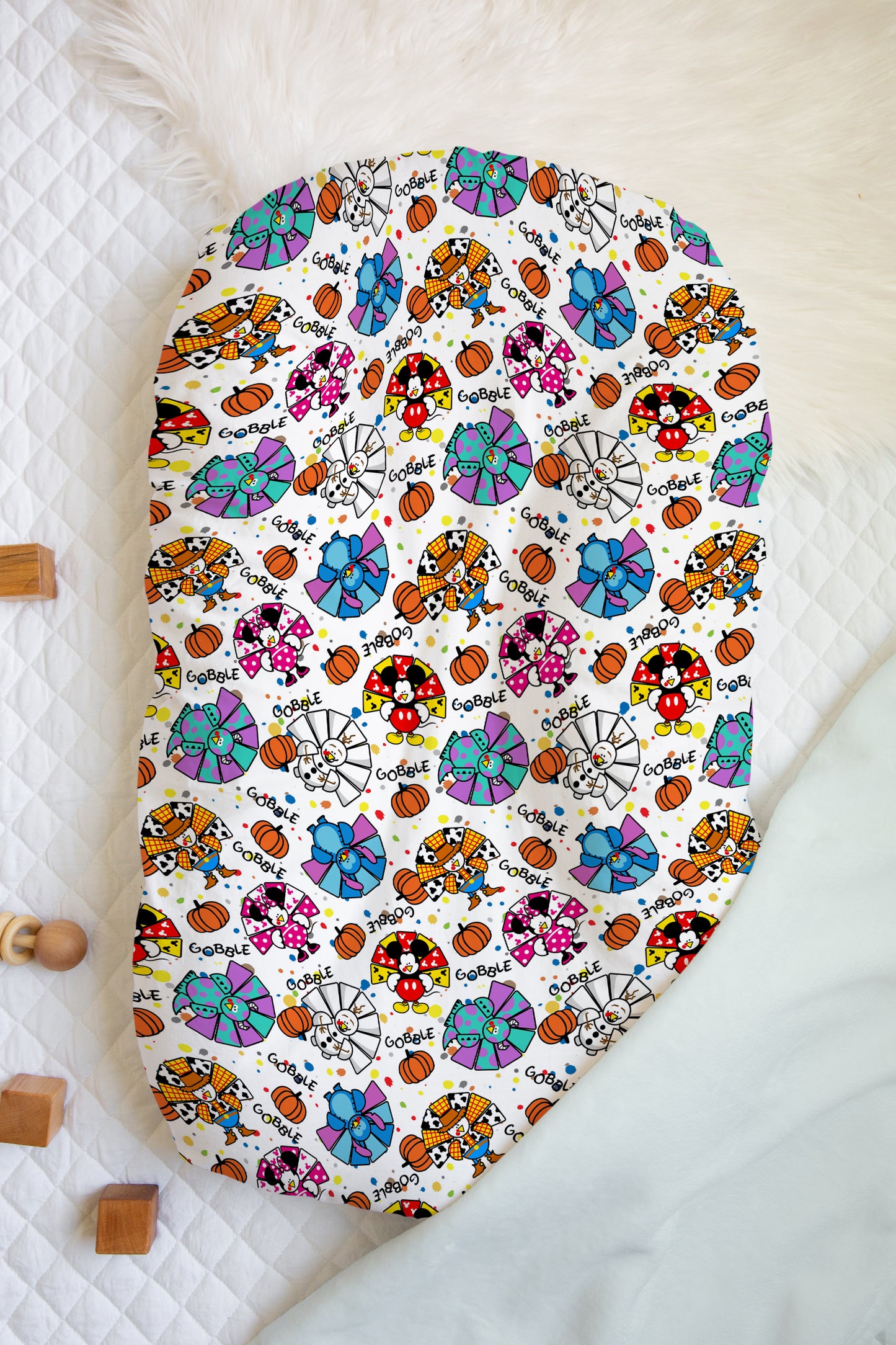 Walt's Pumpkin Pie Bamboo Multiuse Cover / Pillowcase