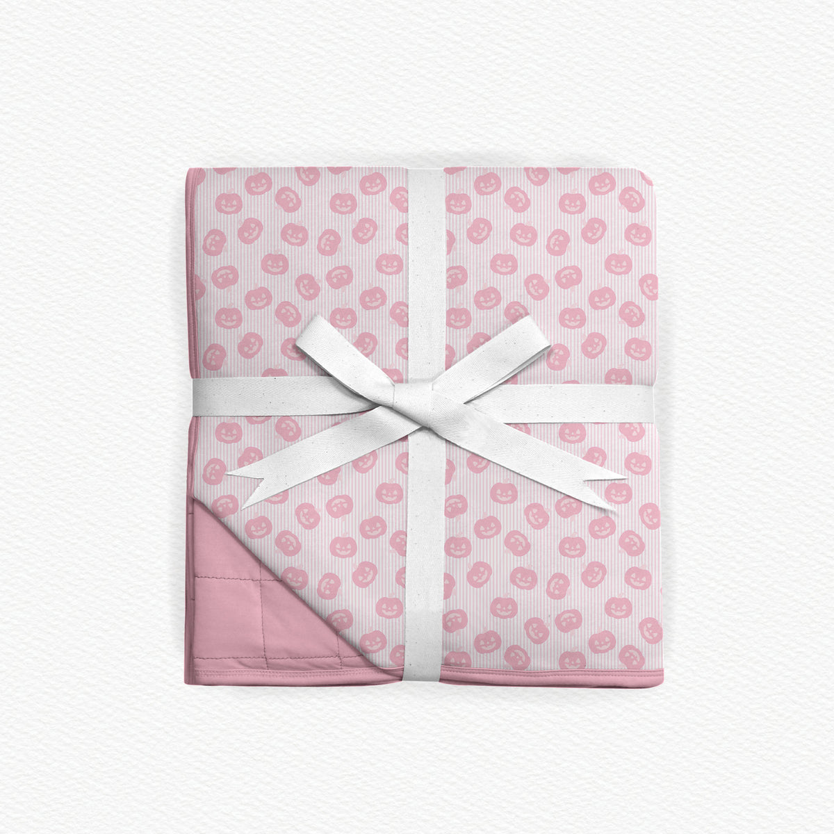 Pretty Little Pumpkins Quilted Bamboo Blanket