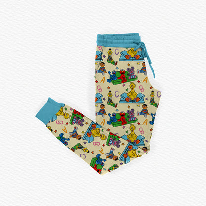 Alphabet Adventures Bamboo Adult Jogger Pants
