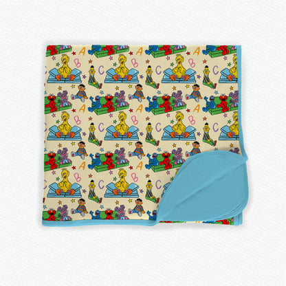 Alphabet Adventures Bamboo Blanket