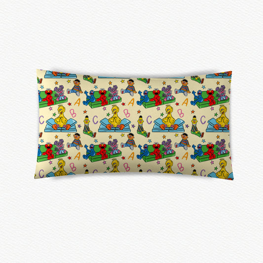Alphabet Adventures Bamboo Standard Pillowcase