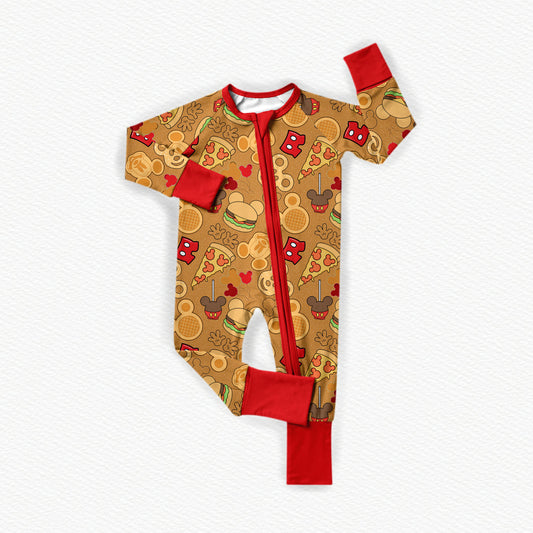 Main Street Confectionary Bamboo Zippy Pajamas