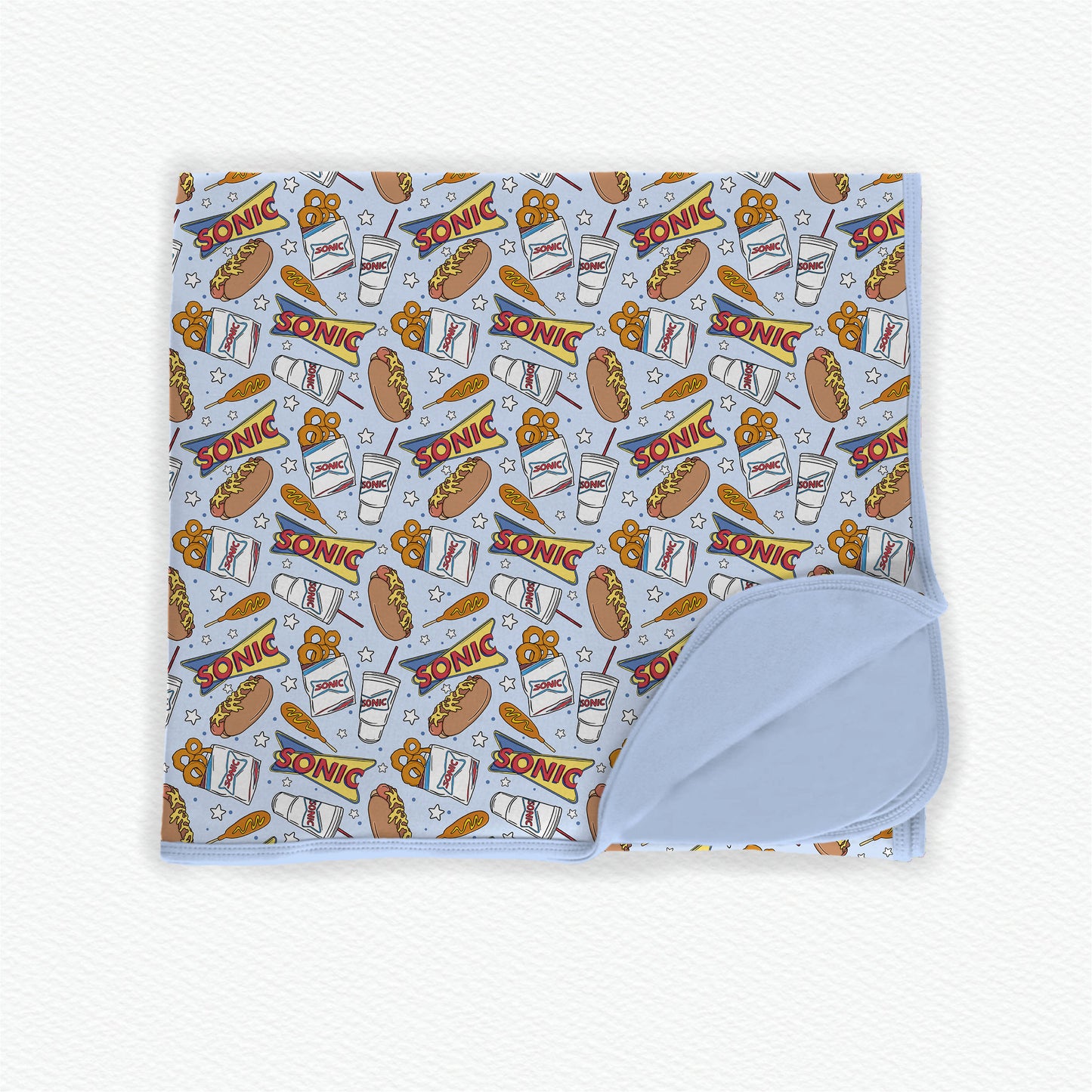 Chili Cheese Double Layer 50x50 Bamboo Blanket