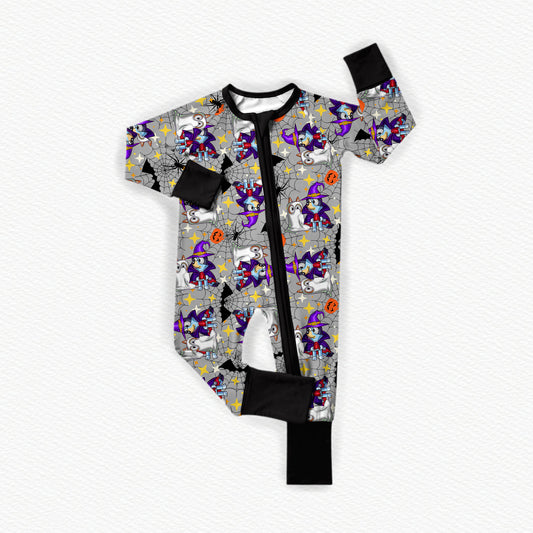 Heelerween Bamboo Zippy Pajamas