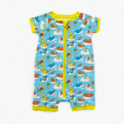 Snoozy Street Bamboo Shortie