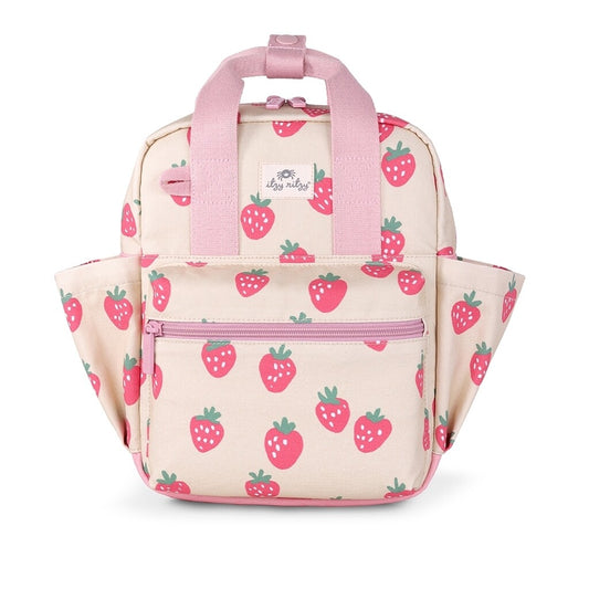 Itzy Bitzy Backpack - Strawberries & Cream