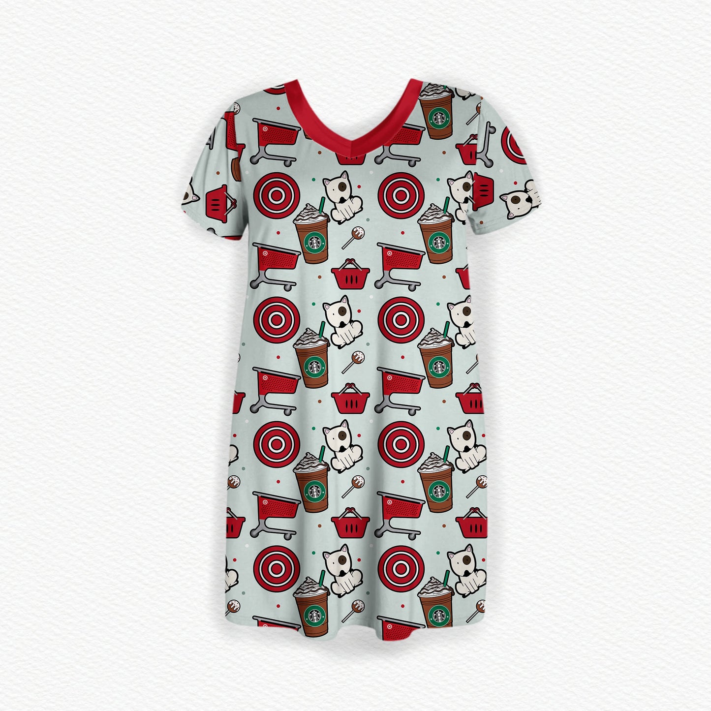 Carts & Coffee Bamboo Women's Nightgown